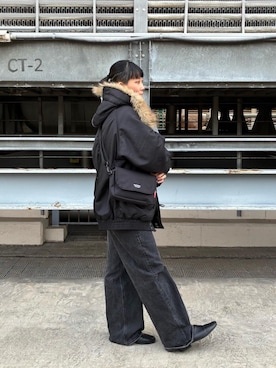 Manhattan Portage Staffさん(レディース・162cm)の冬コーディネート