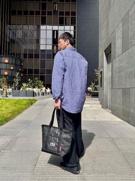 Manhattan Portage Staffさん(メンズ・177cm)の冬コーディネート