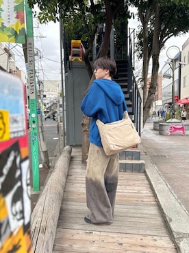 Manhattan Portage Staffさん（メンズ・170cm）の冬コーディネート