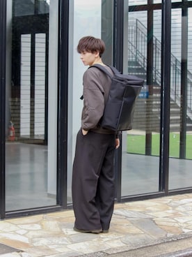 「防水」｜Manhattan Portage Staffさん（メンズ・170cm）の春コーディネート