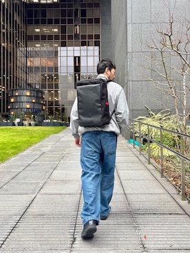 「防水」｜Manhattan Portage Staffさん（メンズ・177cm）の春コーディネート
