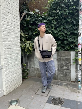 「防水」｜Manhattan Portage Staffさん（メンズ・172cm）の春コーディネート