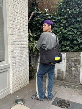 Manhattan Portage Staffさん（メンズ・172cm）の春コーディネート