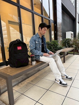 Manhattan Portage Staffさん（メンズ・165cm）の春コーディネート