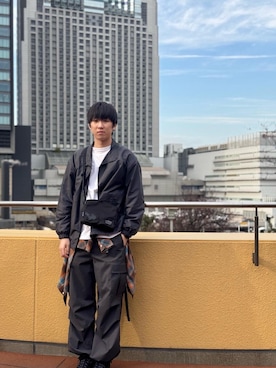 Manhattan Portage Staffさん(メンズ・181cm)の春コーディネート