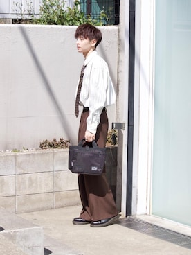 Manhattan Portage Staffさん(メンズ・170cm)の春コーディネート