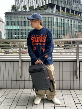 「防水」｜Manhattan Portage Staffさん（メンズ・167cm）の春コーディネート