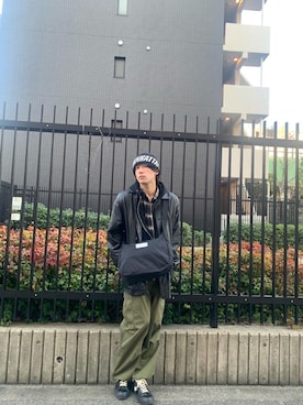 Manhattan Portage Staffさん(メンズ・177cm)の春コーディネート