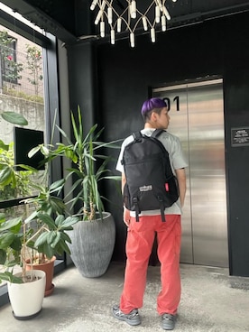 Manhattan Portage Staffさん（メンズ・172cm）の春コーディネート