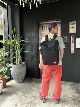 Manhattan Portage Staffさん（メンズ・172cm）の春コーディネート