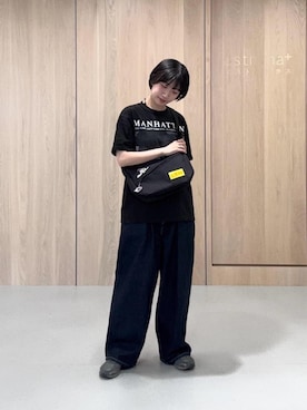 「Manhattan Portage」｜Manhattan Portage Staffさん（レディース・162cm）の春コーディネート