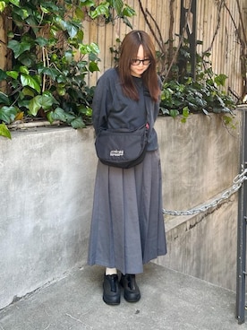 「Manhattan Portage」｜Manhattan Portage Staffさん（レディース・151cm）の春コーディネート