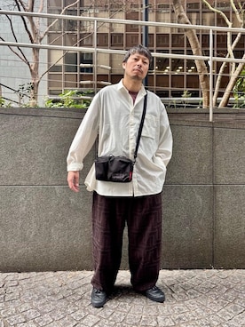 「Manhattan Portage」｜Manhattan Portage Staffさん（メンズ・177cm）の春コーディネート