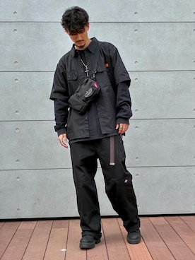 「Manhattan Portage」｜Manhattan Portage Staffさん（メンズ・180cm）の春コーディネート