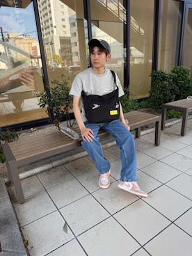「Manhattan Portage」｜Manhattan Portage Staffさん（メンズ・165cm）の春コーディネート