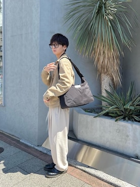 「Manhattan Portage」｜Manhattan Portage Staffさん（メンズ・170cm）の春コーディネート