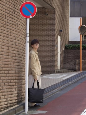Manhattan Portage Staffさん(メンズ・170cm)の春コーディネート