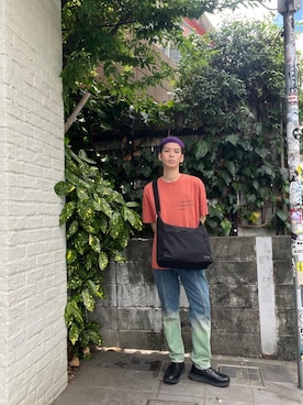 Manhattan Portage Staffさん(メンズ・172cm)の春コーディネート