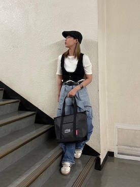 Manhattan Portage Staffさん(レディース・162cm)の夏コーディネート