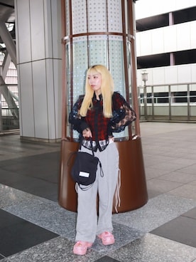 Manhattan Portage Staffさん(レディース・157cm)の夏コーディネート
