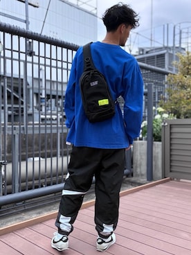 Manhattan Portage Staffさん（メンズ・180cm）の夏コーディネート