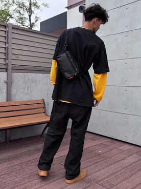 Manhattan Portage Staffさん（メンズ・180cm）の夏コーディネート
