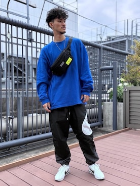 Manhattan Portage Staffさん（メンズ・180cm）の夏コーディネート
