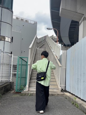 Manhattan Portage Staffさん(メンズ・167cm)の夏コーディネート