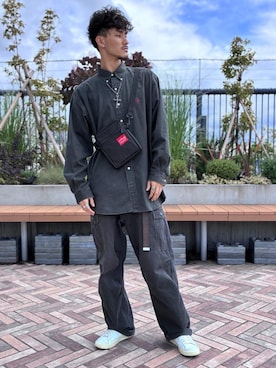 Manhattan Portage Staffさん（メンズ・180cm）の夏コーディネート