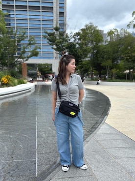 Manhattan Portage Staffさん（レディース・158cm）の夏コーディネート
