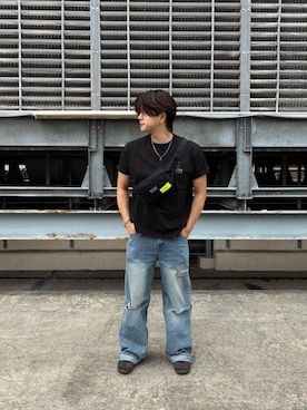 Manhattan Portage Staffさん（メンズ・180cm）の夏コーディネート