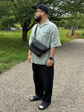 Manhattan Portage Staffさん（メンズ・173cm）の夏コーディネート