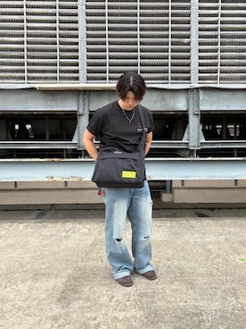 Manhattan Portage Staffさん(メンズ・180cm)の夏コーディネート