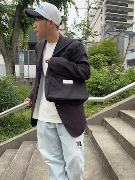 Manhattan Portage Staffさん（メンズ・167cm）の夏コーディネート