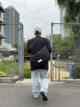 Manhattan Portage Staffさん（メンズ・167cm）の夏コーディネート