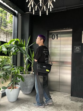 Manhattan Portage Staffさん(メンズ・172cm)の夏コーディネート