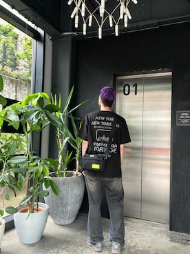 Manhattan Portage Staffさん(メンズ・172cm)の夏コーディネート