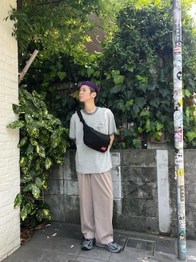 Manhattan Portage Staffさん(メンズ・172cm)の夏コーディネート