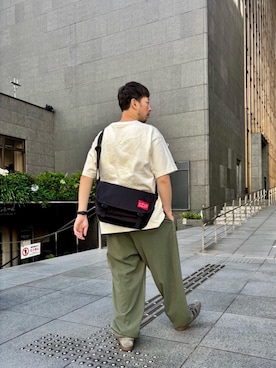 Manhattan Portage Staffさん(メンズ・177cm)の夏コーディネート