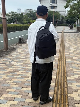 「Manhattan Portage（マンハッタンポーテージ）のアイテム」を使った、Manhattan Portage Staffさん（メンズ・173cm）の夏コーディネート
