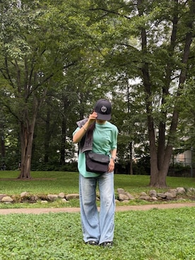 Manhattan Portage Staffさん(レディース・160cm)の夏コーディネート