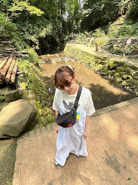 「Manhattan Portage（マンハッタンポーテージ）のアイテム」を使った、Manhattan Portage Staffさん（レディース・151cm）の夏コーディネート