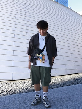 Manhattan Portage Staffさん（メンズ・165cm）の夏コーディネート
