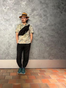 Manhattan Portage Staffさん（メンズ・183cm）の夏コーディネート