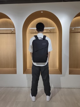 「Manhattan Portage（マンハッタンポーテージ）のアイテム」を使った、Manhattan Portage Staffさん（メンズ・170cm）の夏コーディネート