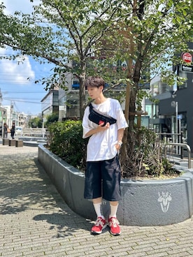 Manhattan Portage Staffさん(メンズ・170cm)の夏コーディネート