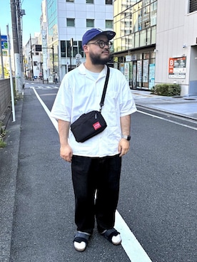 Manhattan Portage Staffさん（メンズ・173cm）の夏コーディネート