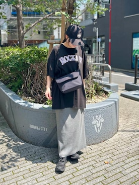 「Manhattan Portage（マンハッタンポーテージ）のアイテム（メッセンジャーバッグ）」を使った、Manhattan Portage Staffさん（レディース・151cm）の秋コーディネート