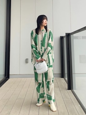 田村紗菜さん（レディース・154cm）の春コーディネート