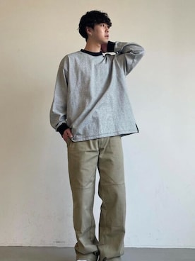 「coca（coca）（コカ）のアイテム」を使った、cocaさん（メンズ・172cm）の冬コーディネート